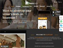 Tablet Screenshot of happyapp.net